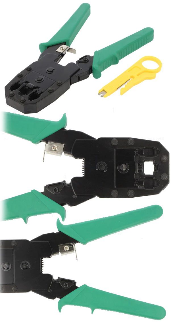 Alicates de crimpado RJ